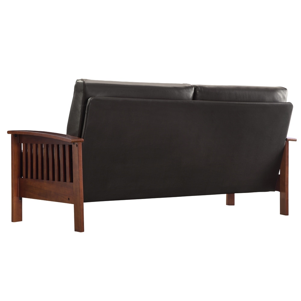 Hills Mission style Oak Sofa by iNSPIRE Q Classic