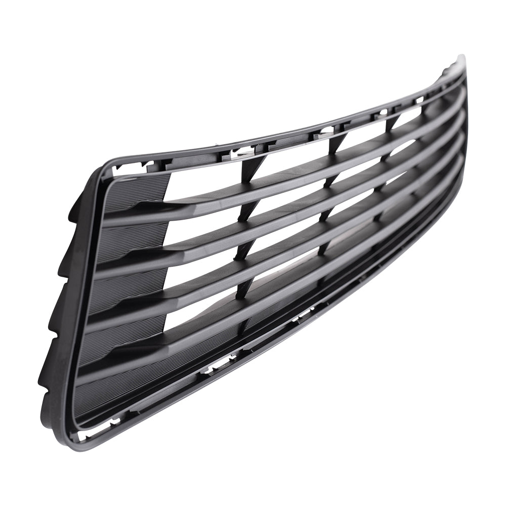 Brock Replacement Front Lower Center Bumper Grille Textured Black Compatible with 2012-2014 Camry L LE XLE and Camry Hybrid 53112-06200