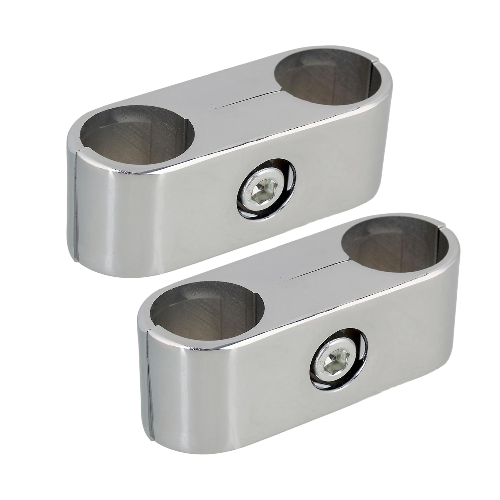 Aluminium Alloy Round Tube Two-way Connector