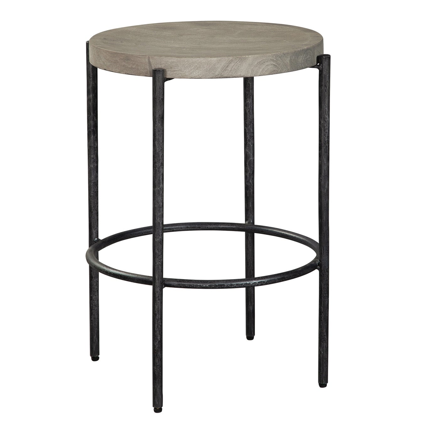 Hekman Counter Stool with Forged Legs