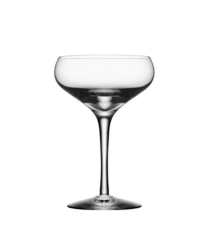 Orrefors More Champagne Coupe Set of 4