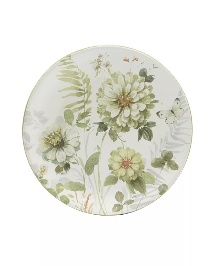 Certified International Green Fields Set of 4 Salad Plate 9