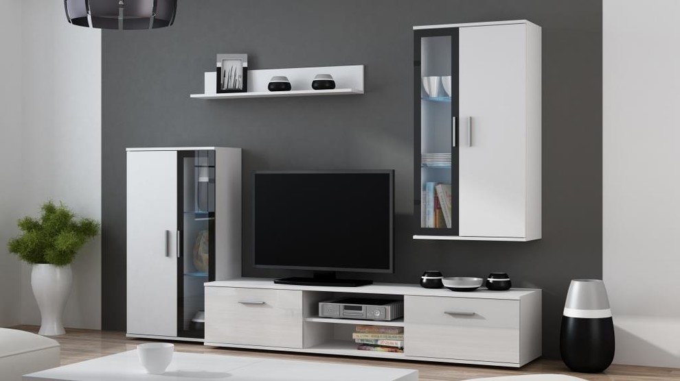 DORA Entertainment Center   Contemporary   Entertainment Centers And Tv Stands   by MAXIMAHOUSE  Houzz