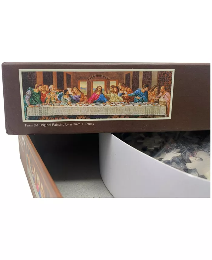 MasterPieces Puzzles The Last Supper Panorama Puzzle Set  1000 Piece