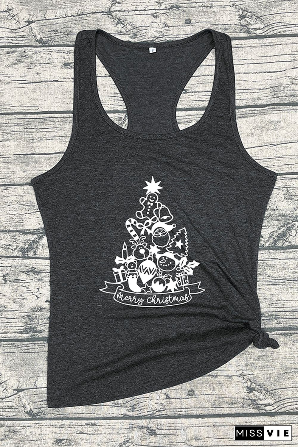 Christmas Tree Sleeveless Tank Top Wholesale