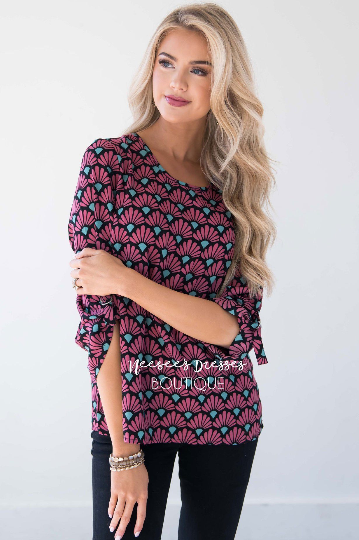 D-Ring Trim Blouse