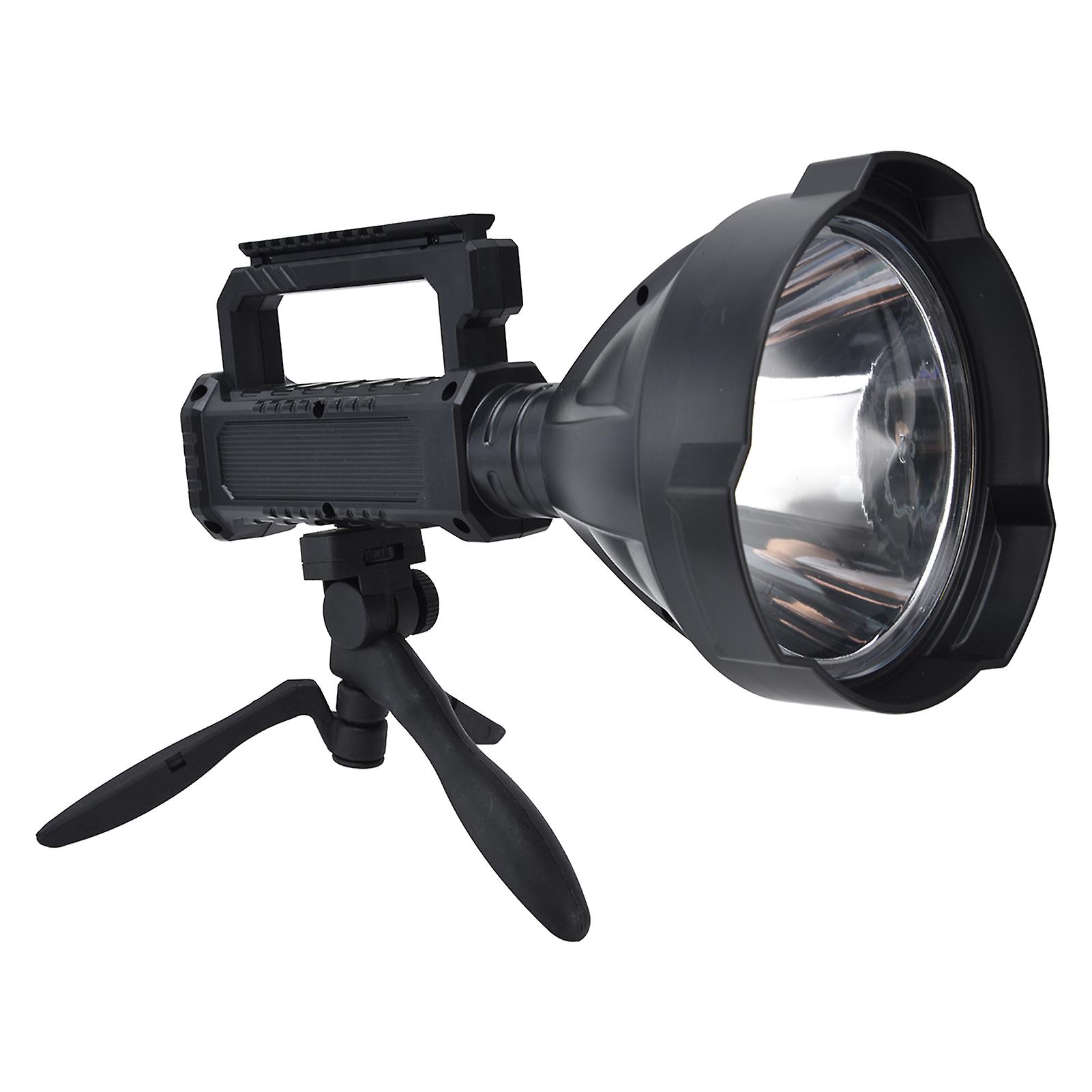 P50 Super Bright LED Searchlight Dual Light Source USB Rechargeable Waterproof Spotlight for Adventure Tourism