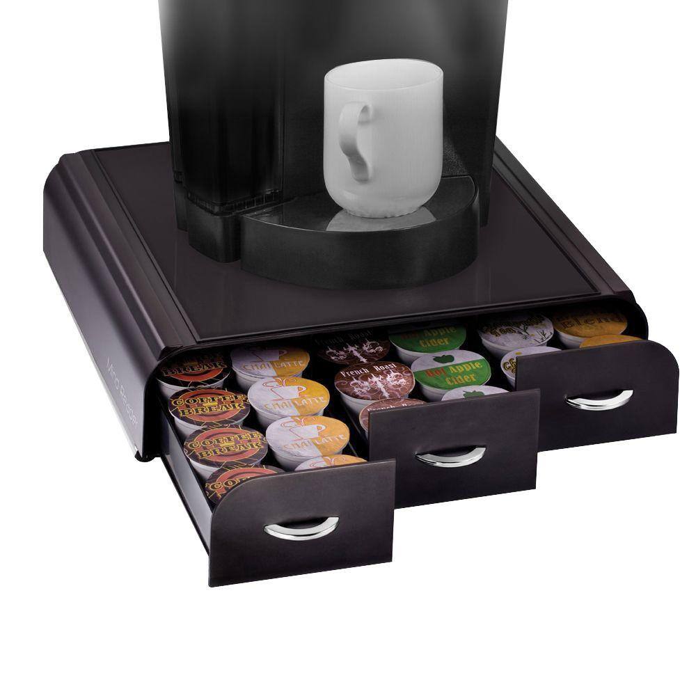 Mind Reader Anchor 36-Capacity Black K-Cup Storage Drawer TRY01-BLK