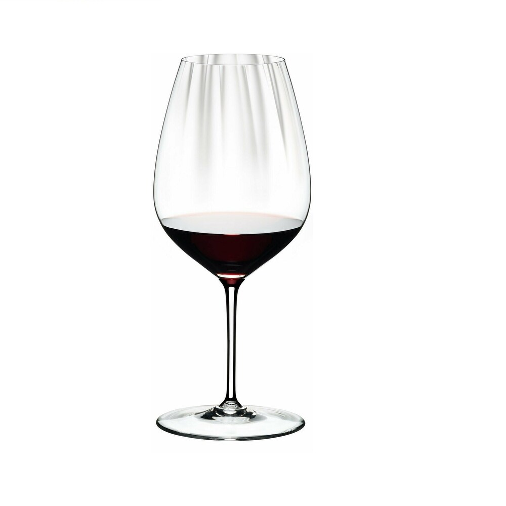 Riedel Performance Wine Glass (Cabernet  6 Pack) w/ Wine Pourer Bundle