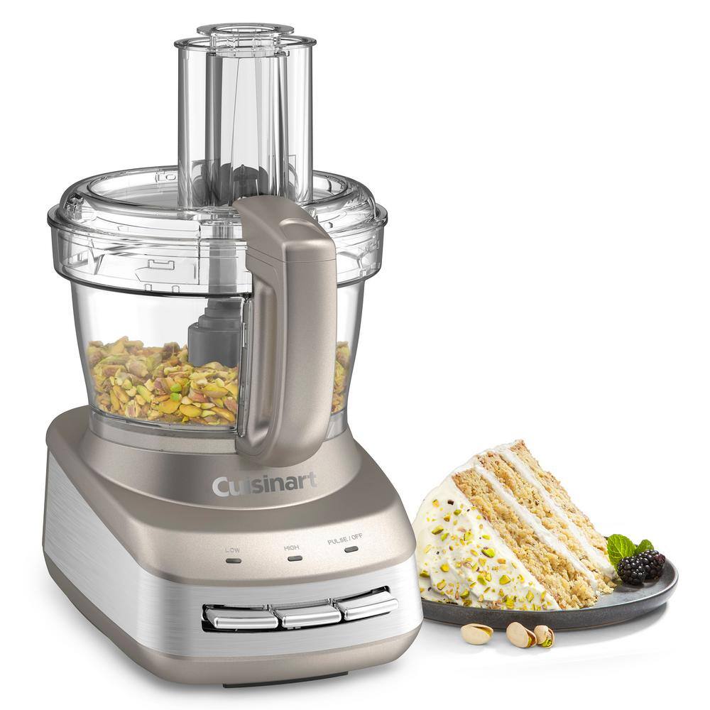 Cuisinart Core Custom 10-Cup Silver Food Processor with All-in-One Storage FP-110SS