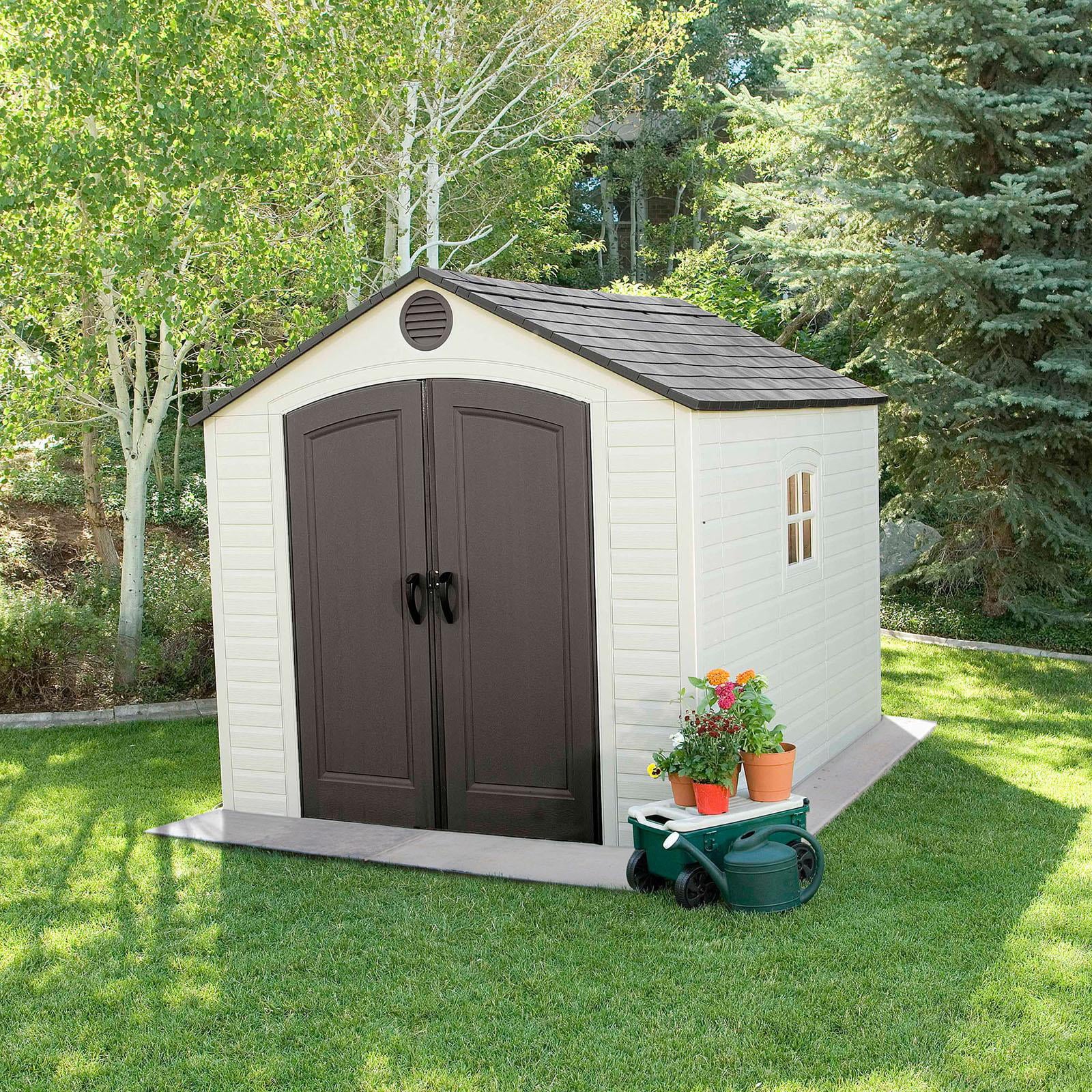 Lifetime 8 x 10 ft. Outdoor Storage Shed