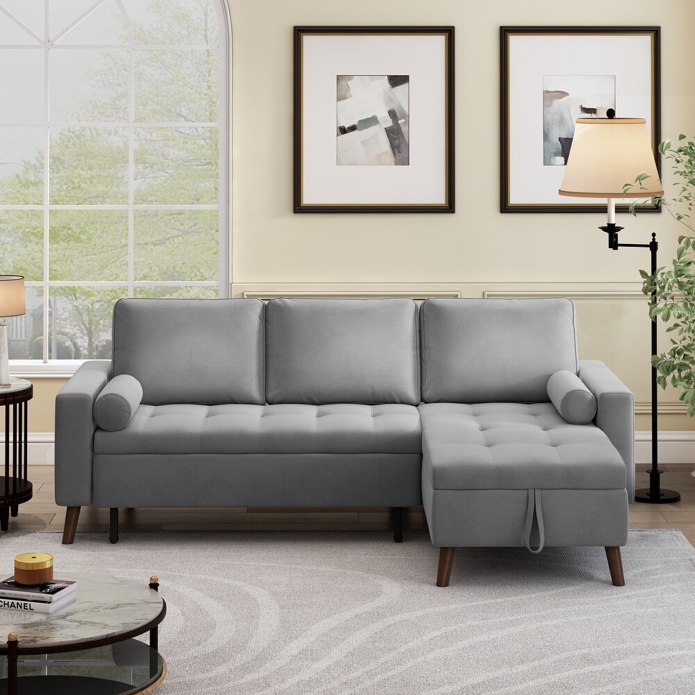 Corner sofa bed with Storage Chaise Left/Right Handed Chaise