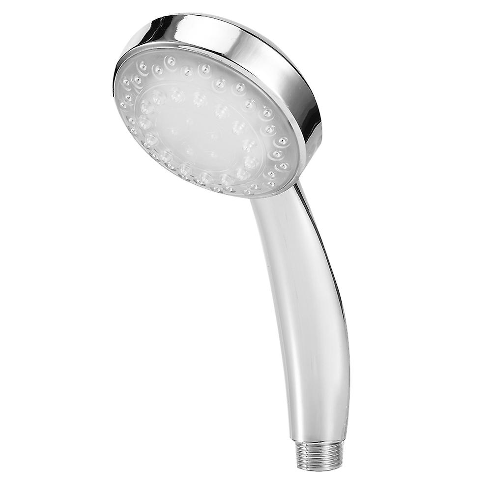 LED Colorful Handheld Shower Head Temperature Control Hand Shower Sprayer for Home Bathroom