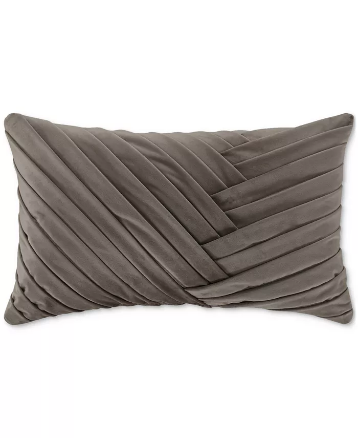 J Queen New York Cracked Ice Decorative Pillow， 12