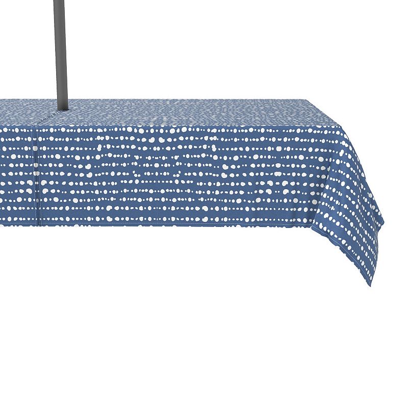 Water Repellent， Outdoor， 100% Polyester， 60x84， Dots in Stripes