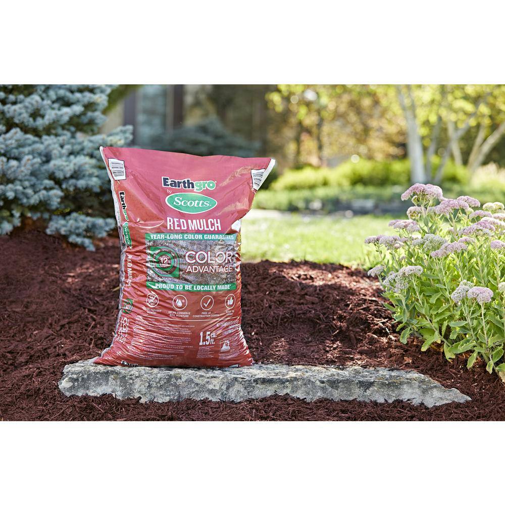 Earthgro 1.5 cu. ft. Bagged Red Wood Mulch 88459180