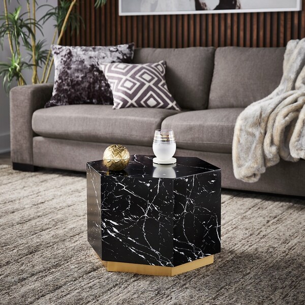 Darcy Faux Marble Coffee Table by iNSPIRE Q Bold