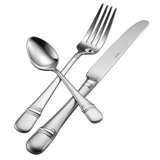 Oneida Satin Astragal Dinner Forks 1810 Stainless Steel (Set of 12) T045FDNF