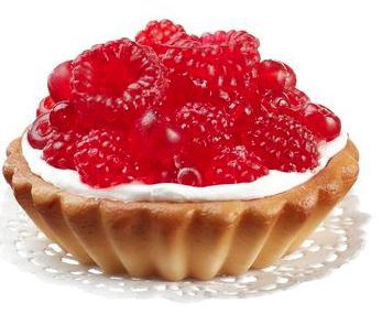 3 Red Raspberry Tart