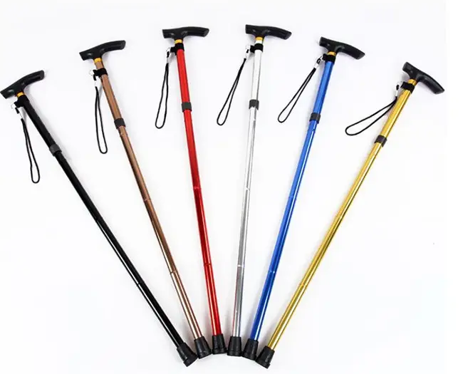 Collapsible Ergonomic Trekking Portable Multifunctional Hiking Poles Walking Sticks