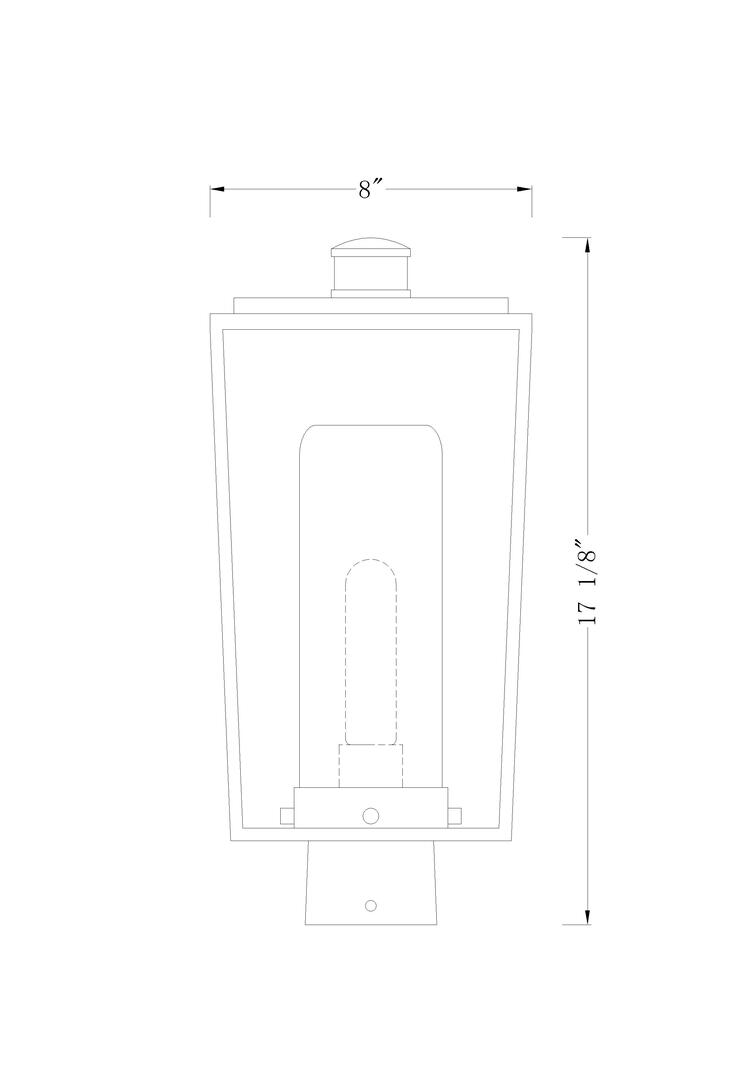 Z-Lite 595PHMSBK