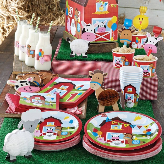 3ct Farm Fun Plastic Tablecloths