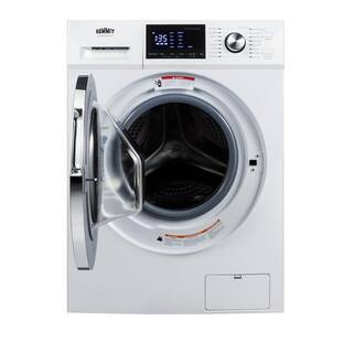 Summit Appliance 2.7 cu. ft. All-in-One Washer and Electric Ventless Dryer in White SPWD2202W