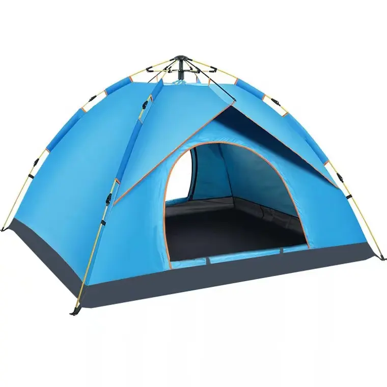 Outdoor Automatic Quick Opening Pop Up Instant Tent  Camping Tent Hiking Beach Outdoor Camping Tent  With Double Doors