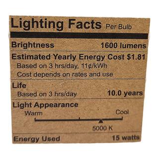 100-Watt Equivalent A19 CEC Rated LED Light Bulb Daylight (8-Pack) FG-04276