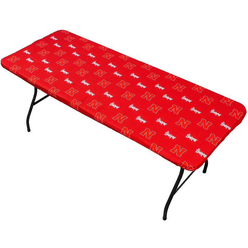 Nebraska Cornhuskers 8-Foot Table Cover