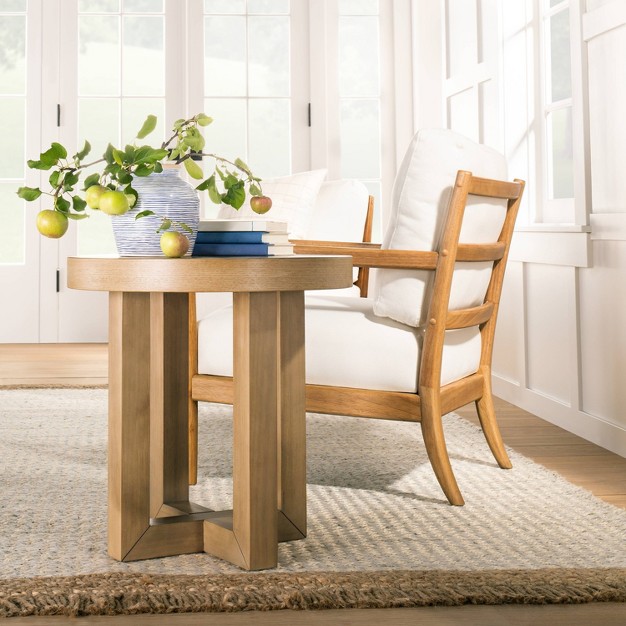 Rose Park Round Wood End Table Designed With Studio Mcgee