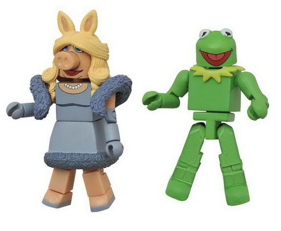 DC Direct Muppets Minimates Series 1 2 Pack: Kermi...