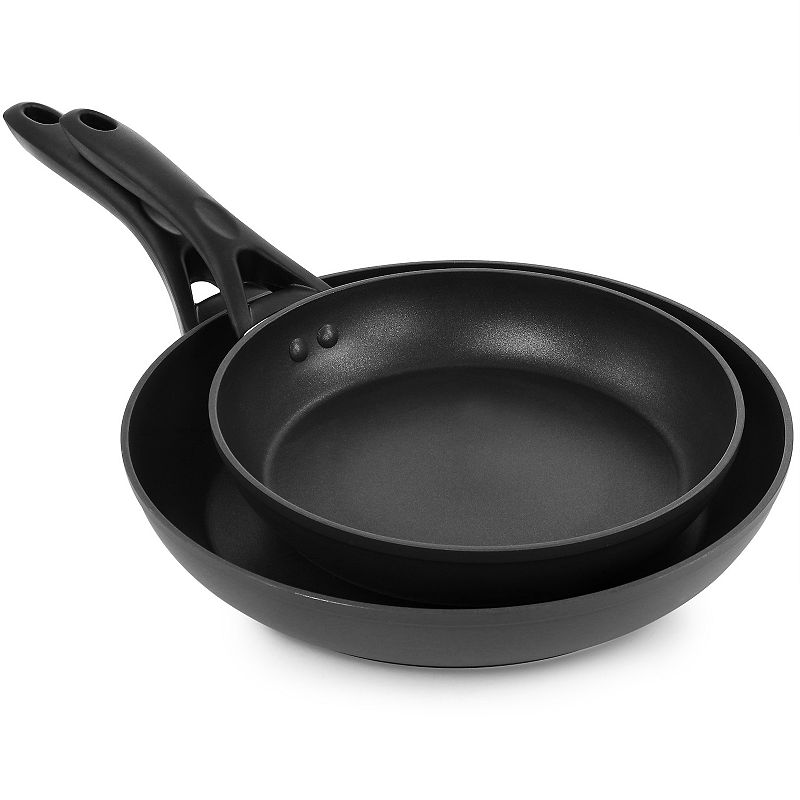 Oster Two Piece Non Stick Aluminum Frying Pan Set