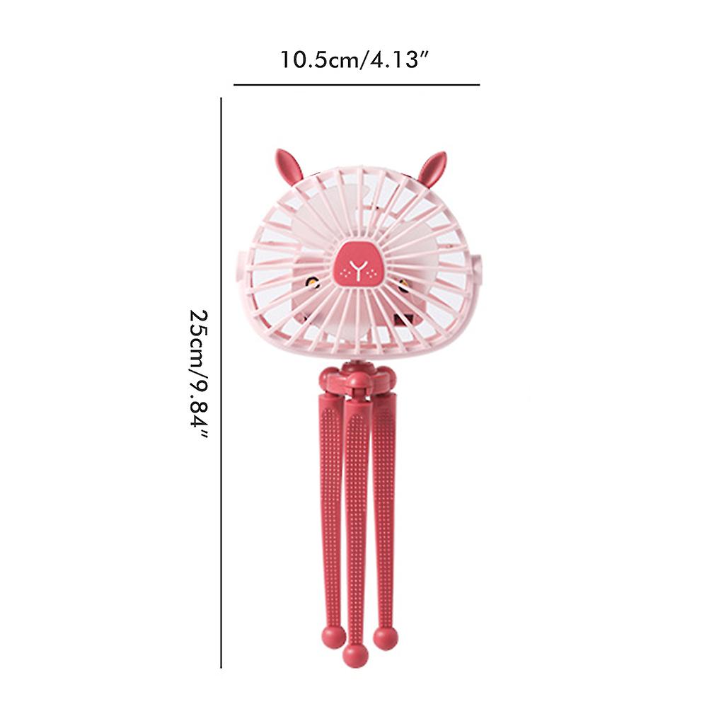 Quiet Portable Fan，Mini Handheld Fan Clip USB Rechargeable Fan Mini Handheld Fan Multi-Functional