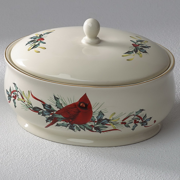 Lenox 870601 Winter Greetings  153Covered Dish