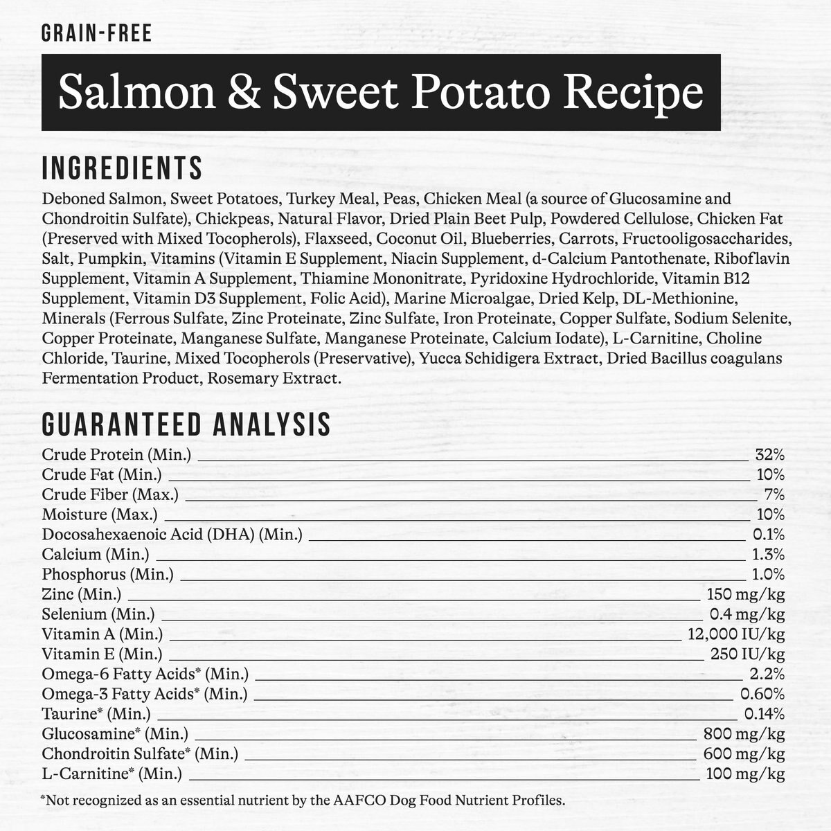 American Journey Senior Salmon and Sweet Potato Recipe Grain-Free Dry Dog Food， 24-lb bag