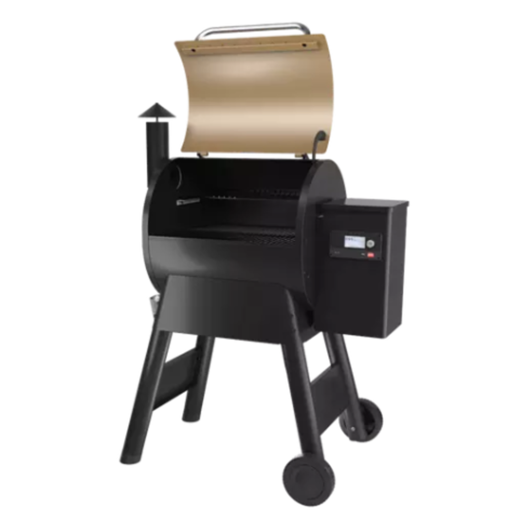 PRO 575 Wood Pellet Grill with WiFi (WiFIRE) and Digital Controller (Bronze) ;