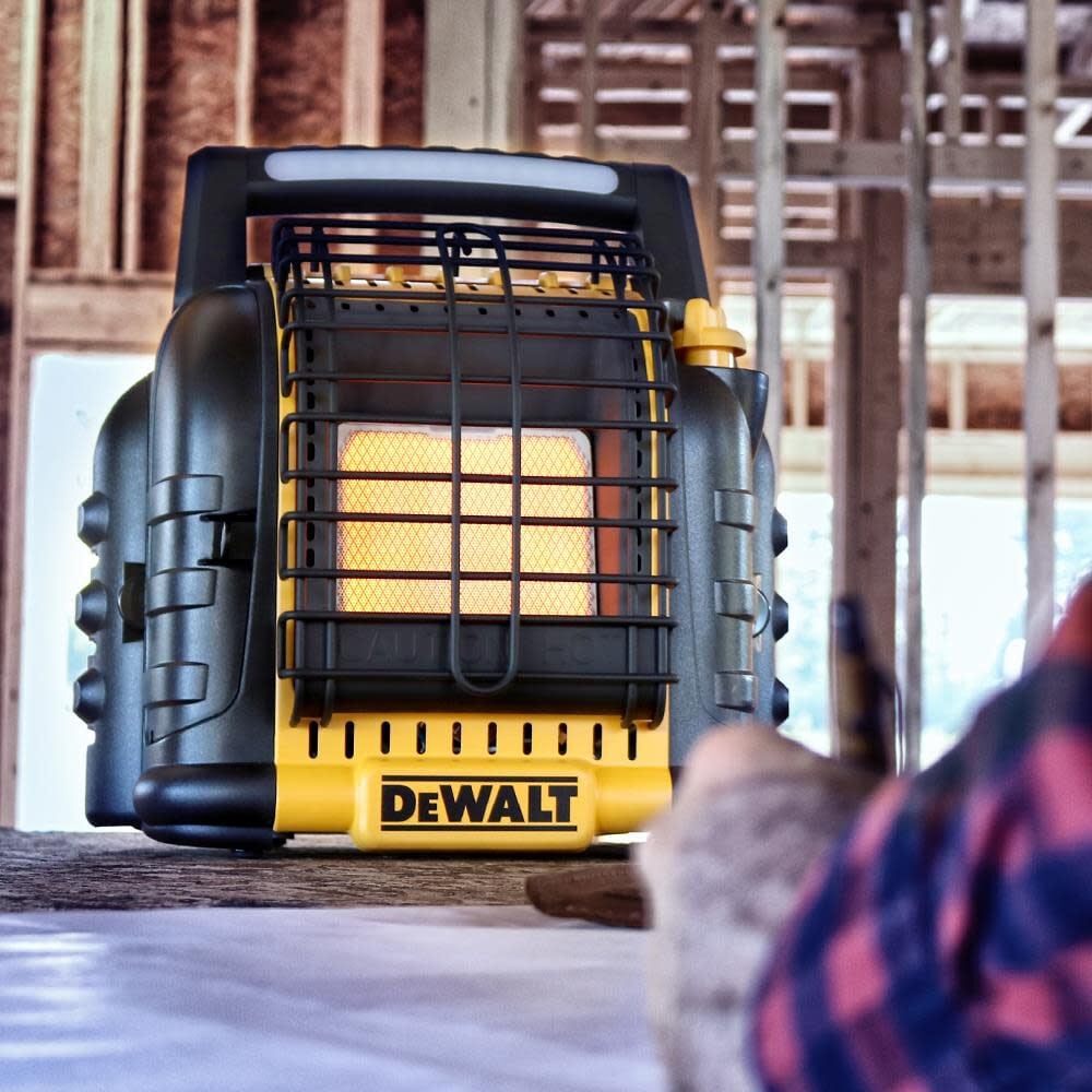 DEWALT 12000 BTU Cordless Portable Propane Radiant Heater - Canada/Massachusetts Approved F332100 from DEWALT