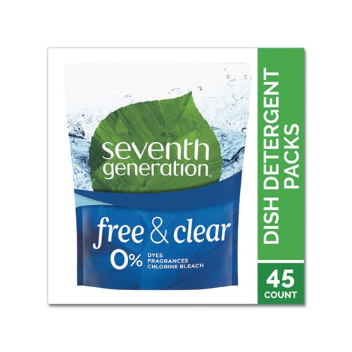 Seventh Generation Natural Dishwasher Detergent Concentrated Packs  SEV22897