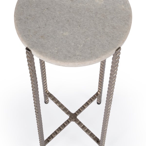 Nigella Granite Cross Legs Side Table