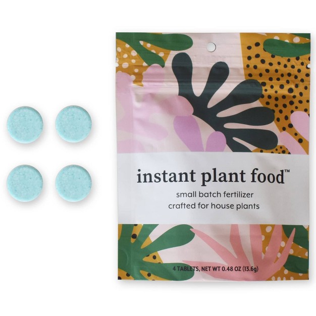 Instant Plant Food 4pk Houseplant Fertilizer Tablets For Indoor Plants