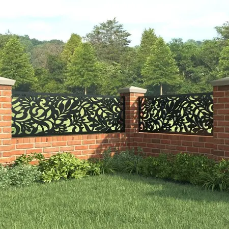 Factory Supplying Home Wpc Fence Panels Wood Plastic Composite Garden Fences