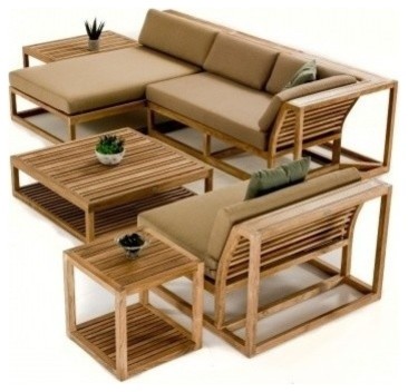 Maya Ottoman/Coffee Table   Transitional   Coffee Tables   by Westminster Teak  Houzz