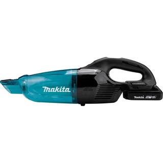 Makita 18V LXT Compact Brushless Cordless 3-Speed Vacuum Kit 2.0Ah with Black Cyclonic Vacuum Attachment with Lock XLC04R1BX411721