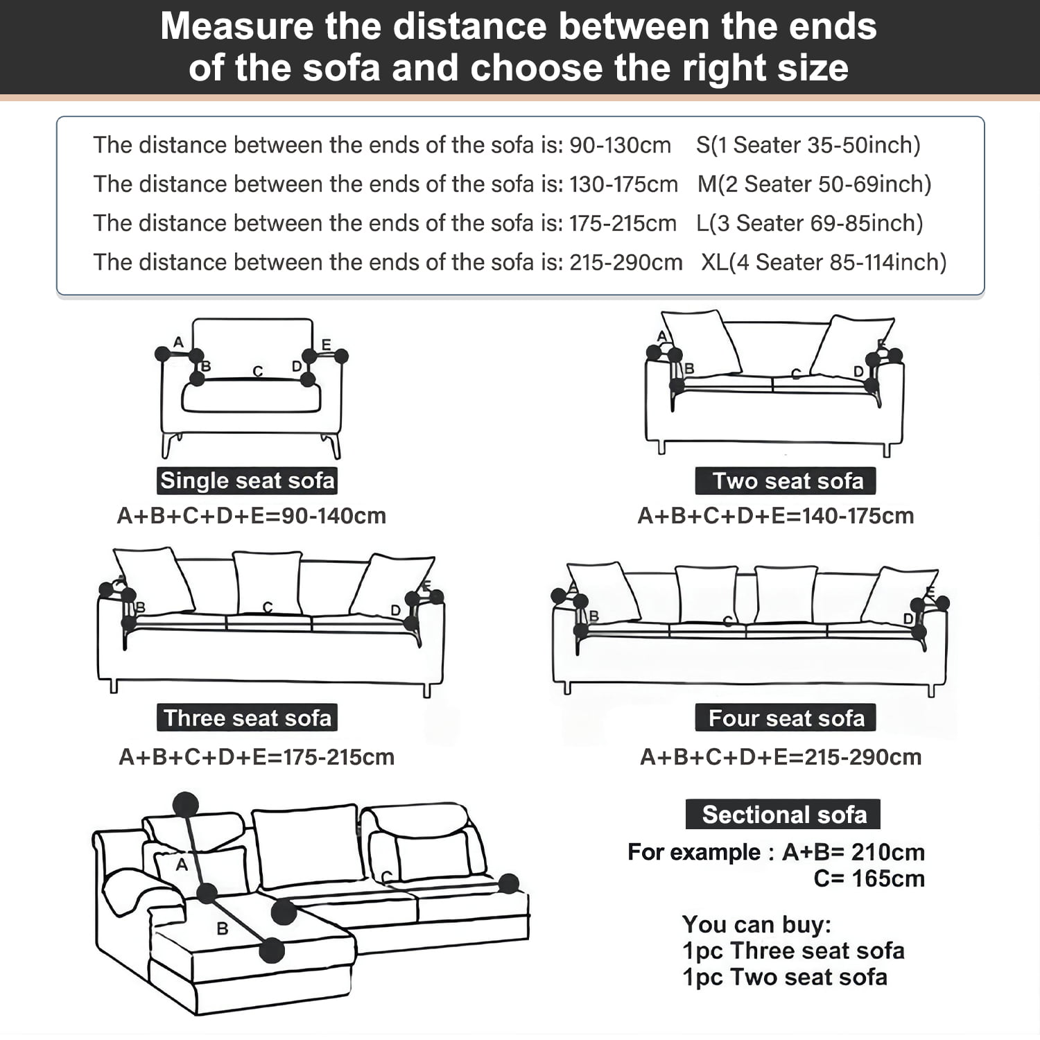 CZL 1 2 3 4 Seater Printed Sofa Cover Couch Slipcover, Elastic Stretch Armchair / Loveseat / Couch Sectional Sofa Slipcover Furniture Protector Dog Pet