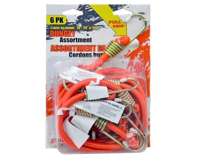 Erickson 6 Pk. Industrial Bungey Cord 18