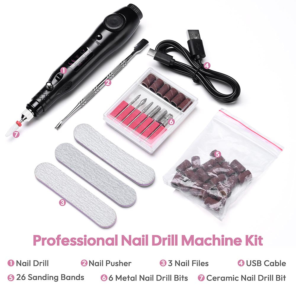 Yescom Manicure Drill Pen Electric Pedicure Nails Care