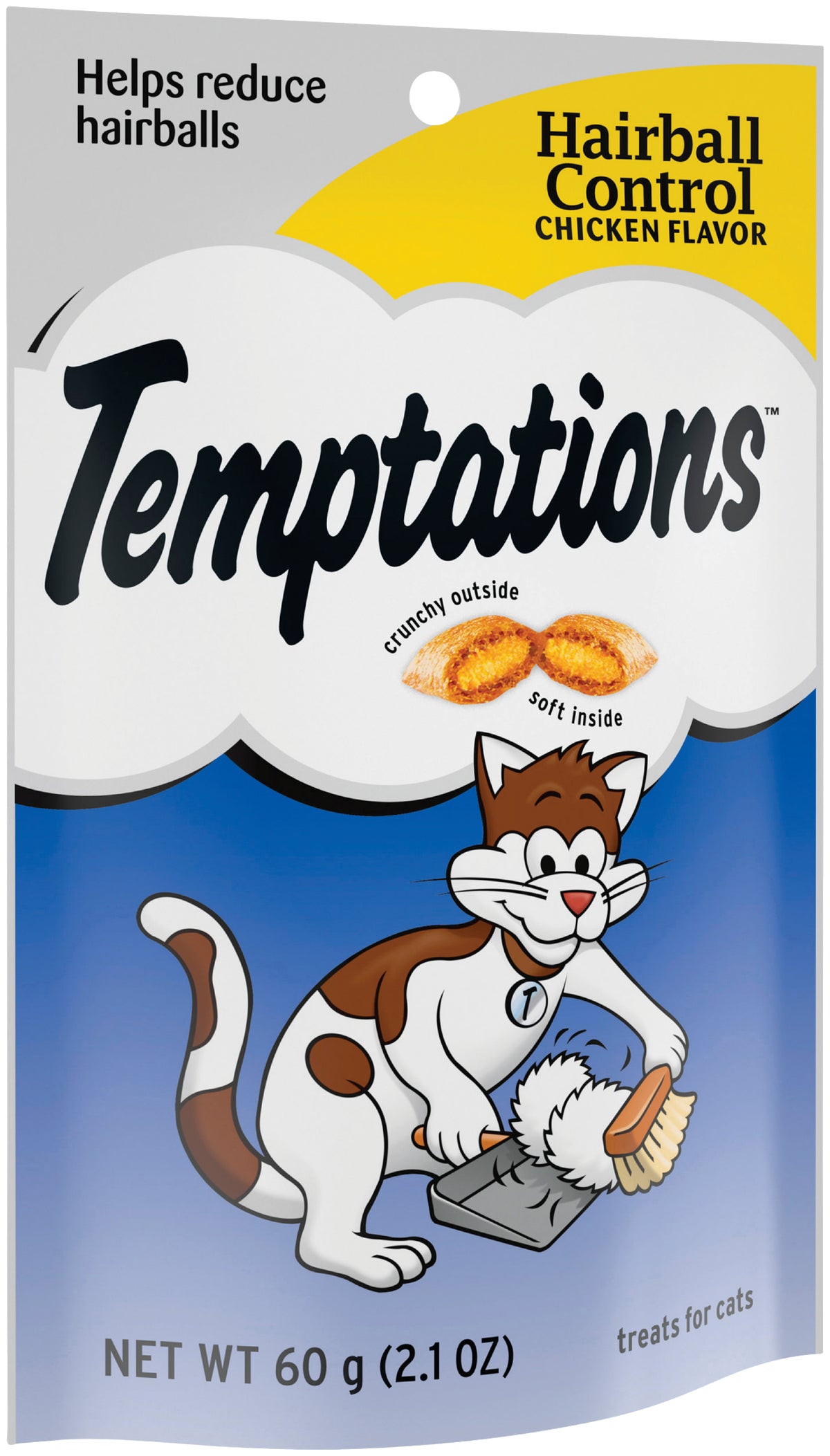 Temptations Hairball Control Cat Treats 2.1 Oz.