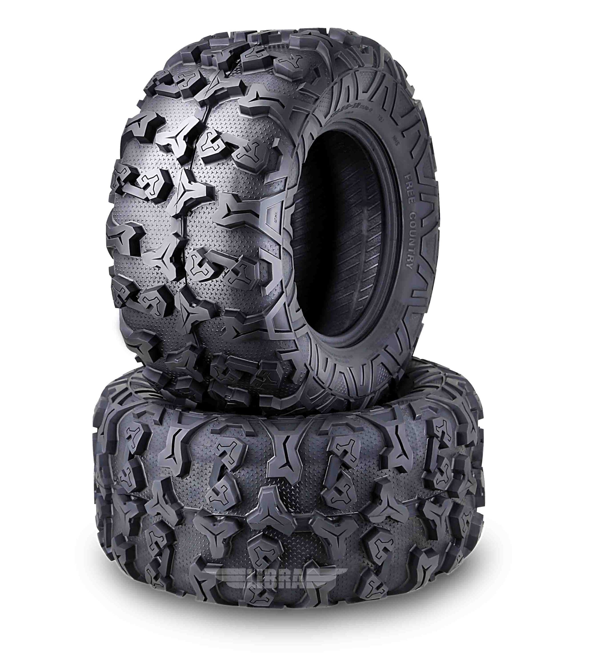 (2) Premium FREE COUNTRY 8PR ATV/UTV Tires 25x11x12 fit 18 Textron-Off-Road RECOIL