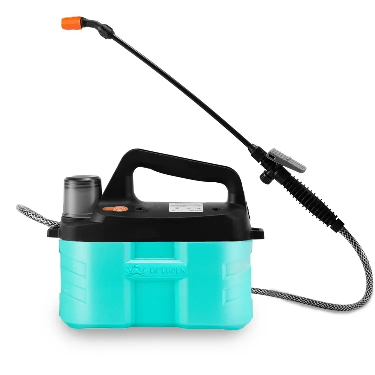 Electric Garden Watering Sprayer 5L 2200Ah Lithium Battery Knapsack High Pressure Sprayer